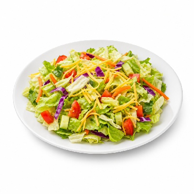 On The Border Kids Salad without Dressing