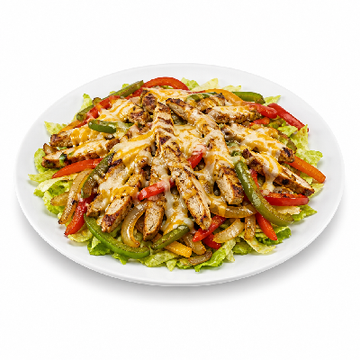 On The Border Sizzling Fajita Salad without Dressing