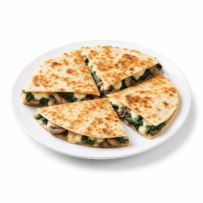 On The Border Starters Quesadillas Spinach & Mushroom