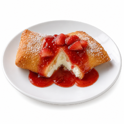 On The Border Strawberry Cheesecake Chimis