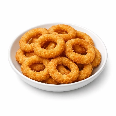 Onion rings from restaurant