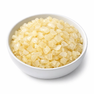 Onions frozen chopped cooked boiled drained without salt