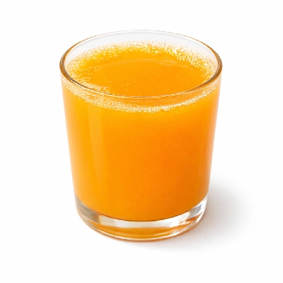 Orange juice chilled includes from concentrate fortified with calcium