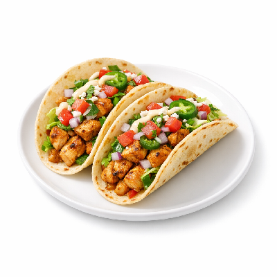 Outback Steakhouse Lunch Entrees Aussie Tacos Chicken 2