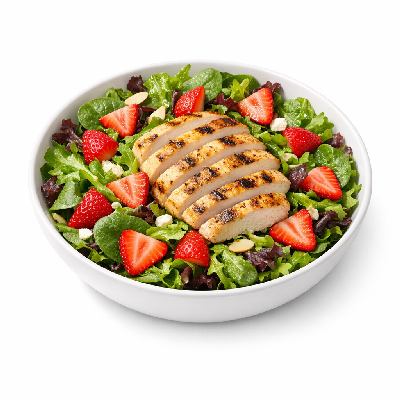 Outback Steakhouse Strawberry Salad with Grilled Chicken Dressing