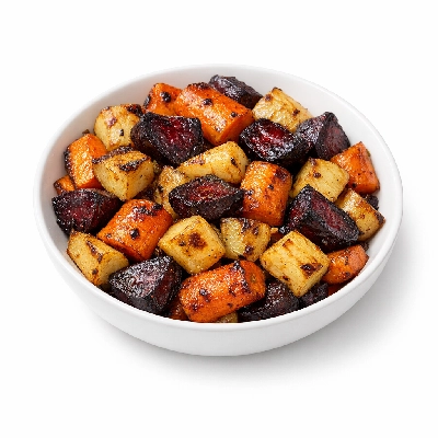 Oven Roasted Rooty Vegetables