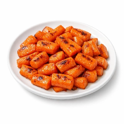 Pan-fried carrot