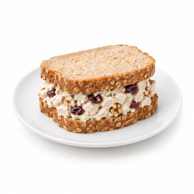 Panera Bread Cranberry Walnut Chicken Salad Sandwich