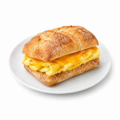 Panera Bread Egg and Cheese Ciabatta