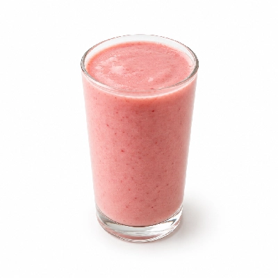 Panera Bread Frozen Drinks Low Fat Strawberry Smoothie with Ginseng