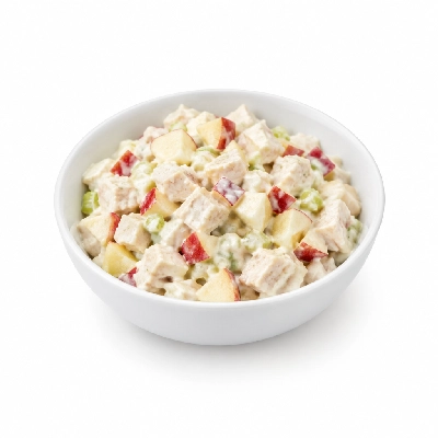Panera Bread Fuji Apple with Chicken Salad without Pecans Half