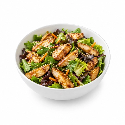 Panera Bread Hand-Tossed Salads Half Asian Sesame Chicken