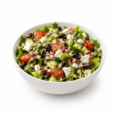 Panera Bread Hand-Tossed Salads Modern Greek with Quinoa Half
