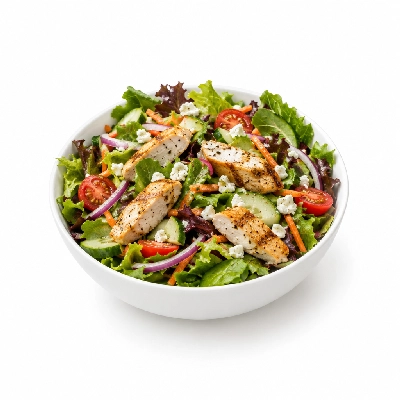 Panera Bread Hand-Tossed Salads Southwest Chile Lime Ranch with Chicken Half