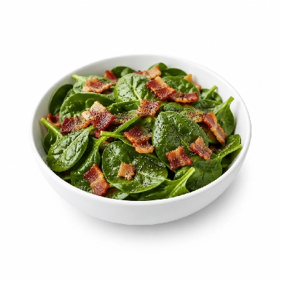 Panera Bread Hand-Tossed Salads Spinach Bacon & Poppyseed