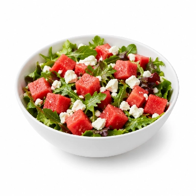 Panera Bread Hand-Tossed Salads Watermelon Feta Half
