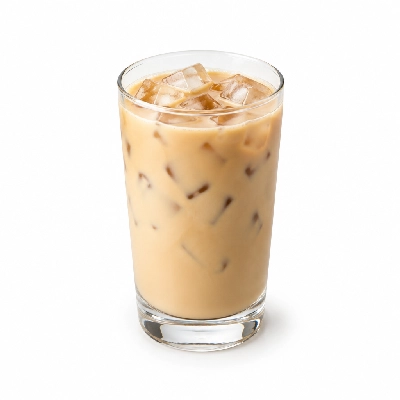 Panera Bread Iced Madagascar Vanilla Latte Regular