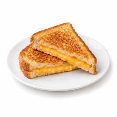 Panera Bread Kids Grilled Cheese Sandwich on All Natural White Loaf