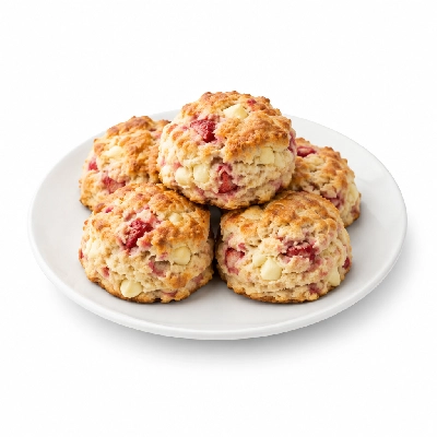 Panera Bread Scones Strawberries & Cream Mini