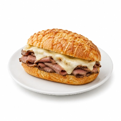 Panera Bread Signature Sandwiches Full Asiago Roast Beef on Cheese