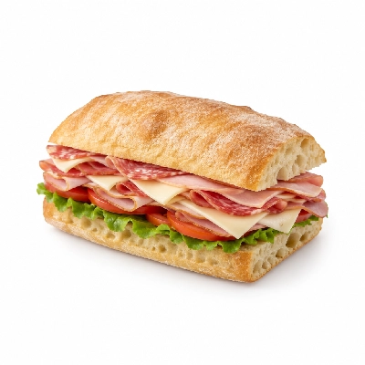 Panera Bread Signature Sandwiches Full Italian Combo on Ciabatta