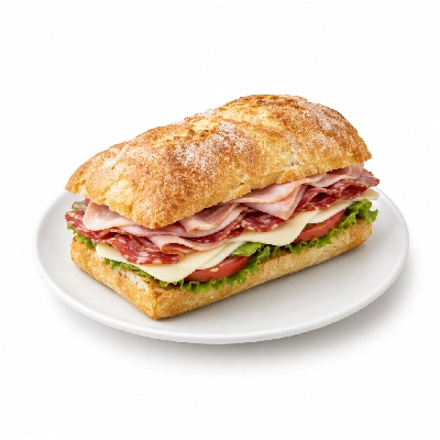 Panera Bread Signature Sandwiches Half Italian Combo on Ciabatta