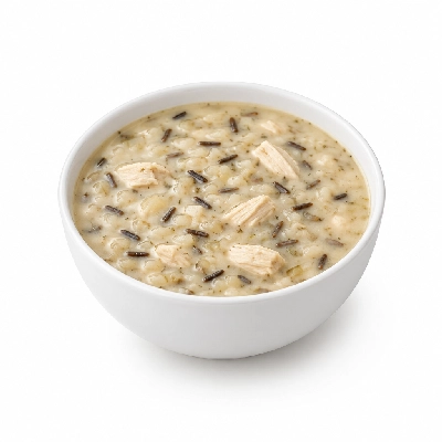 Panera Bread Soups Cream of Chicken & Wild Rice Bowl