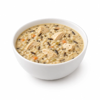 Panera Bread Soups Cream of Chicken & Wild Rice Cup