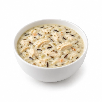 Panera Bread Soups Cream of Chicken & Wild Rice You Pick Two