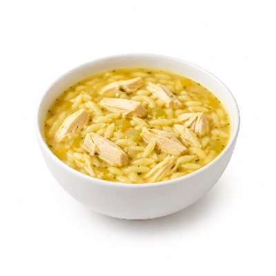 Panera Bread Soups Lemon Chicken & Orzo You Pick Two