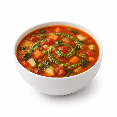 Panera Bread Soups Low Fat Garden Vegetable with Pesto