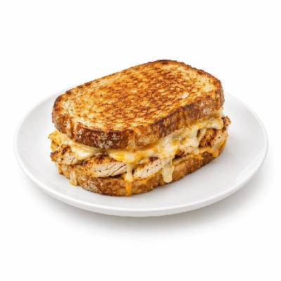 Panera Bread Southwest Chicken Melt on Country Rustic Sourdough