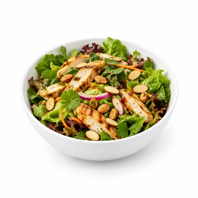 Panera Bread Spicy Thai Chicken Salad with Almond