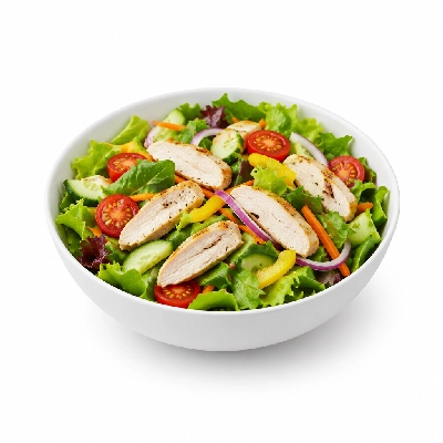 Panera Bread Sweet Chile Ranch Salad with Chicken