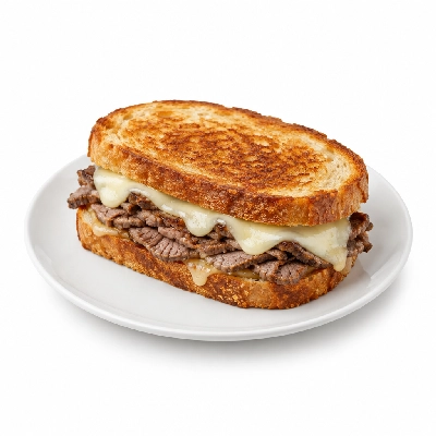 Panera Bread Toasted Steak & White Cheddar Sandwich