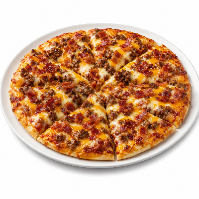 Papa Murphy's Family Pizza Slices Bacon Cheeseburger