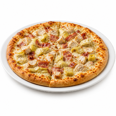 Papa Murphy's Medium Pizza Slices Chicken Bacon Artichoke