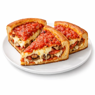 Papa Murphy's Stuffed Family Pizza Slices Chicago-Style