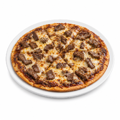 Papa Murphy's Thin Family Pizza Slices BBQ Angus Steak