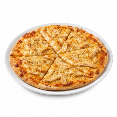 Papa Murphy's Thin Family Pizza Slices Chicken Garlic