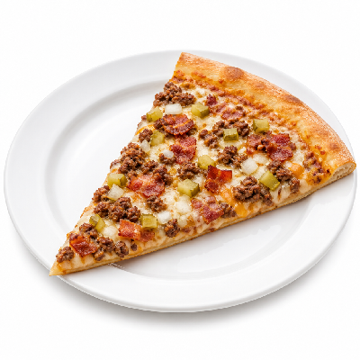 Papa Murphy's Thin Large Pizza Slices Bacon Cheeseburger