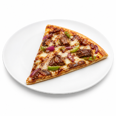 Papa Murphy's Thin Large Pizza Slices BBQ Angus Steak
