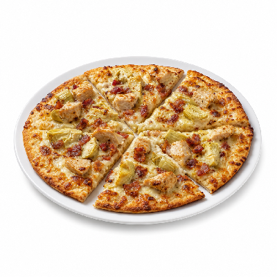 Papa Murphy's Thin Large Pizza Slices Chicken Bacon Artichoke