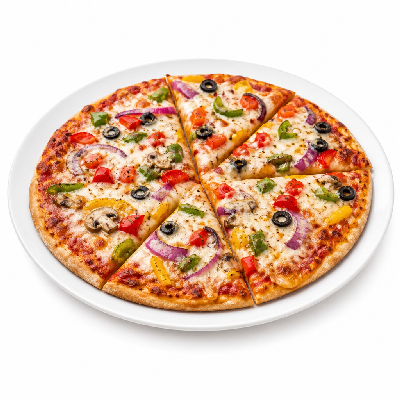 Papa Murphy's Thin Large Pizza Slices Gourmet Vegetarian