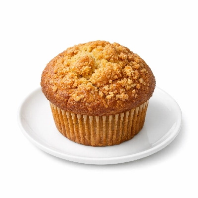 Papaya Spinach Smoothie and Muffin
