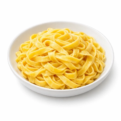 Pasta homemade made with egg cooked