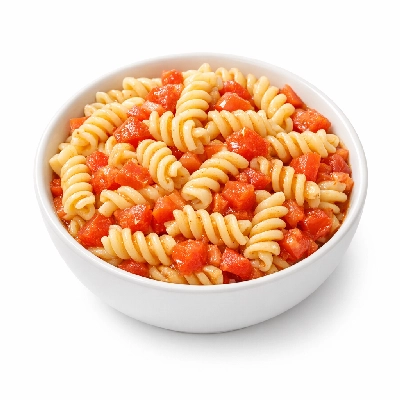 Pasta salad with tomatoes
