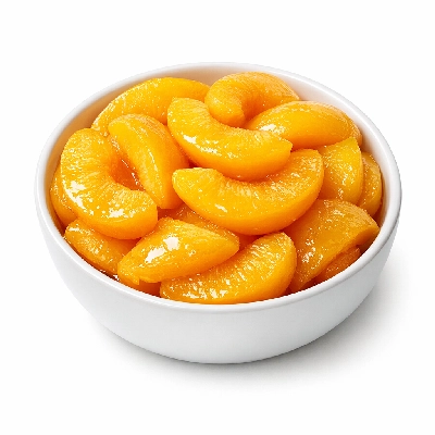 Peaches canned heavy syrup drained