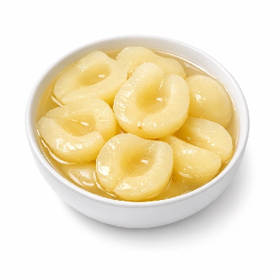 Pears canned light syrup pack solids and liquids