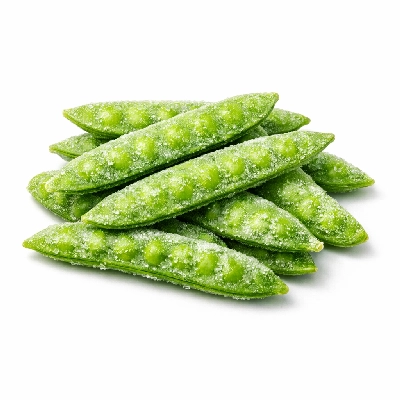Peas edible-podded frozen unprepared snowpeas sugar snap